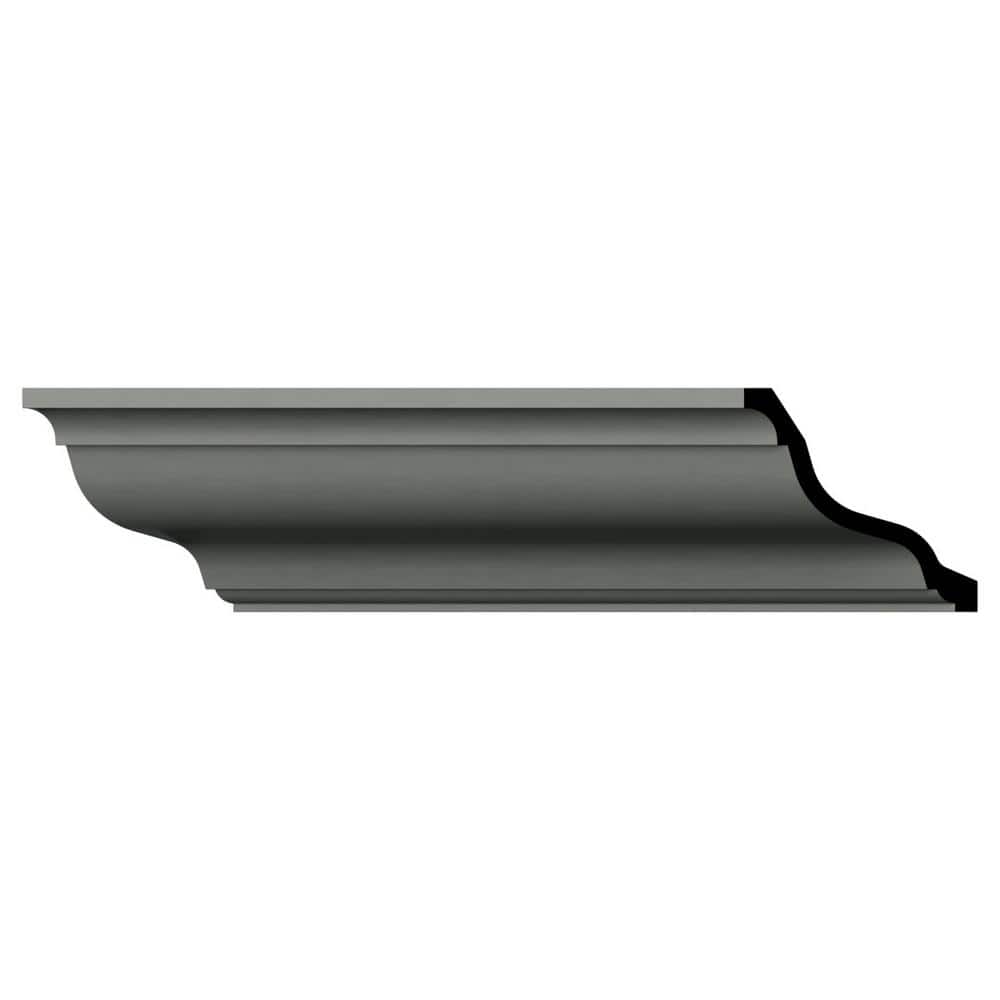 Nancy Gray Polyurethane Crown Moulding 96-inch