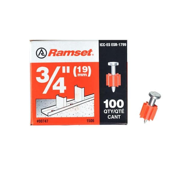 Ramset 3/4 in. Drive Pins (100-Pack)