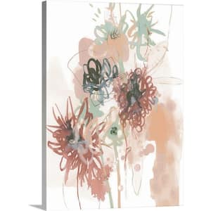 "Petal Drift IV" by June Erica Vess 1-Piece Museum Grade Giclee Unframed Nature Art Print 24 in. x 18 in.