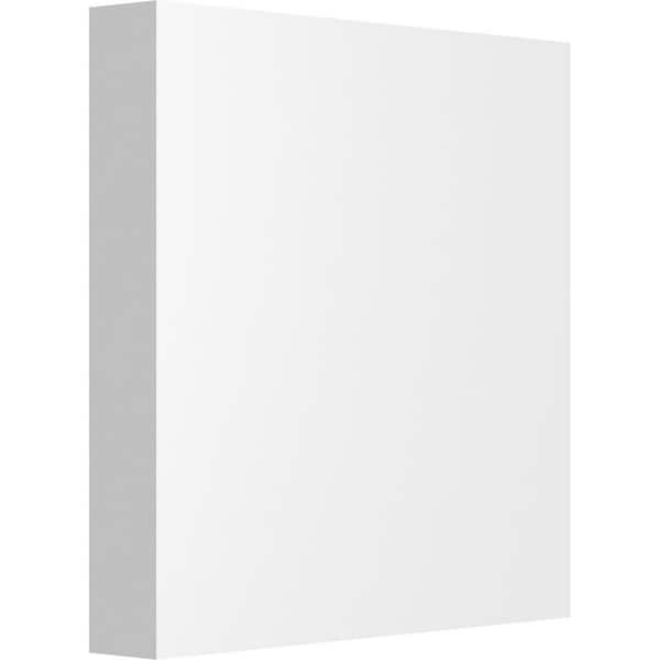 Ekena Millwork 5 in. W x 5 in. H x-3/4 in. P Standard Sedgwick Rosette with Square Edge (2-Pack)