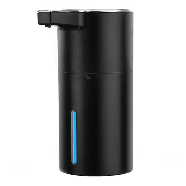 Black Automatic Soap Dispenser Touchless Wall Mount 14oz Adjustable Liquid and Lotion Dispenser Modern Electric