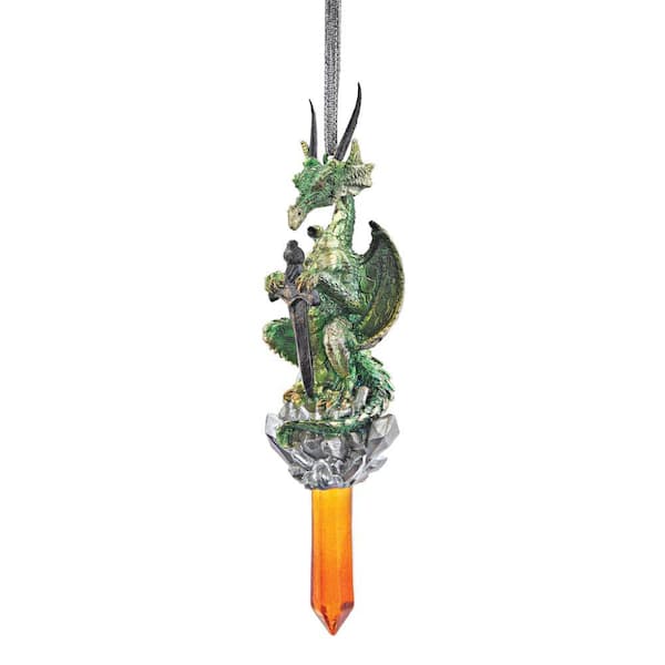 Design Toscano 6.25 In. Cicles, The Gothic Dragon Collectible Holiday ...