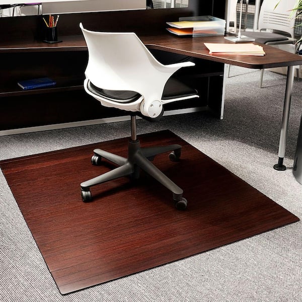 36x48 Bohemia Pro Space Office Chair Mat Non Slip Hard Floor Mats for Office Decor and Under Office Desk Protect 