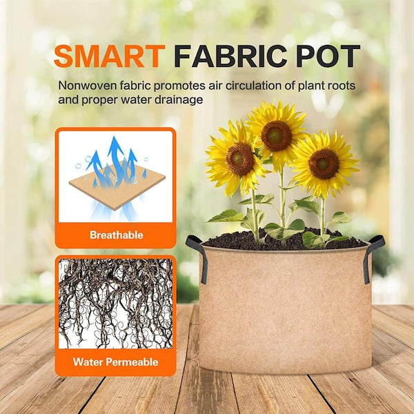 Smart Planting in Fabric Pots