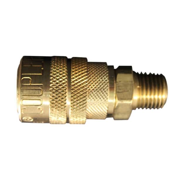 1/4 in. MNPT M Style Coupler