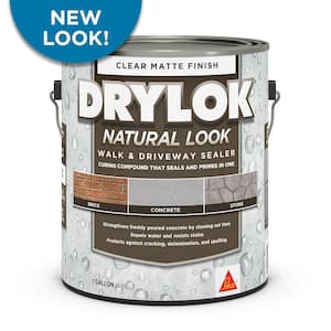 Natural Look 1 gal. Clear Concrete Curing Membrane and Penetrating Sealer (Concrete Sealer)
