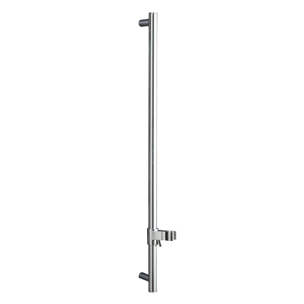 30" Polished Chrome Adjustable Shower Slide Bar