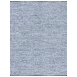 Montauk Navy/Blue 8 ft. x 10 ft. Solid Color Area Rug