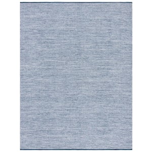 Montauk Navy/Blue 9 ft. x 12 ft. Solid Color Area Rug