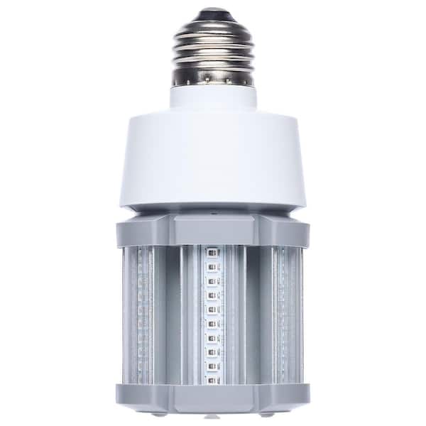 9 Watt 1600K 585Nm Amber Corncob Turtle-Friendly Dark Gray Medium Base Specialty LED Light Bulb