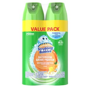 20 oz. Fresh Citrus Scent Disinfectant Bathroom Cleaner (4-Count) (2-Pack)