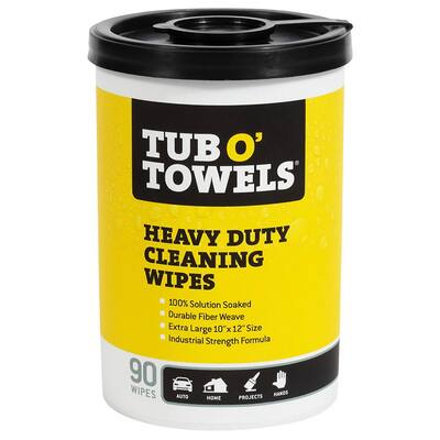 Citrus Scent Heavy-Duty Cleaning Wipes (90-Count)