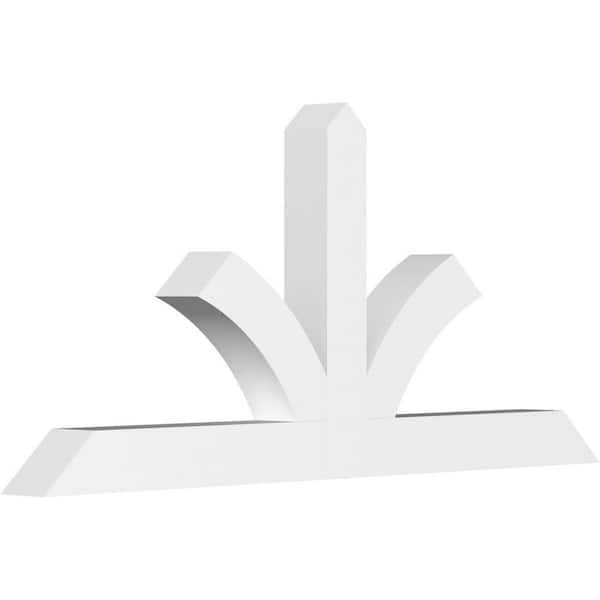 Ekena Millwork Richland 84 in. W x 38.5 in. H x 6 in. D Signature Polyurethane Bracket