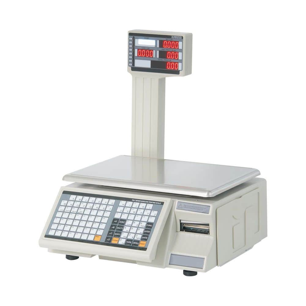 Electronic Price Computing Scale 66lbs., LED Food Scale Digital Deli Weight Scales, LCD and LED Digital Commercial Food price history on PriceWatchPro