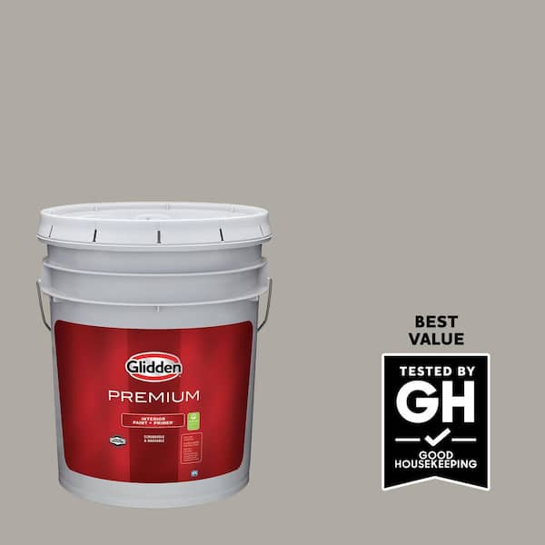 Glidden Premium 5 gal. PPG0998-3 Kalispell Satin Interior Latex