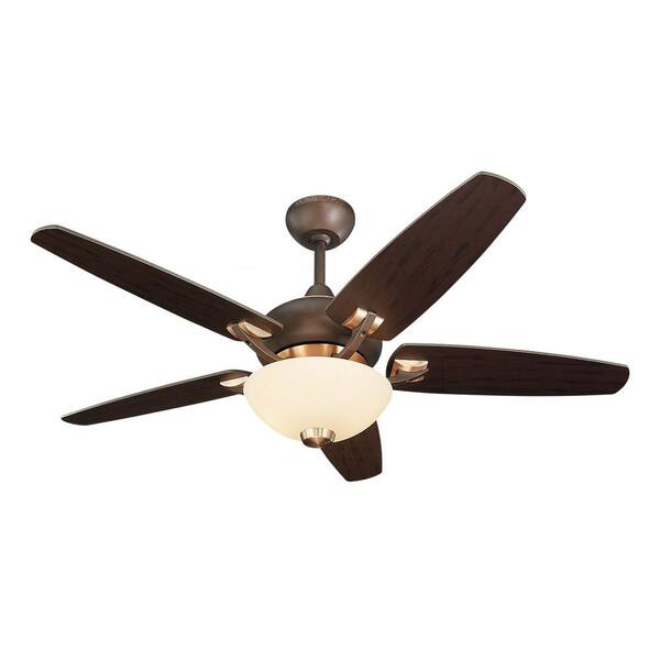 Generation Lighting Versio II 44 in. Roman/Iberian Bronze Ceiling Fan