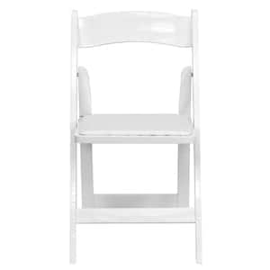White Wood Folding Chair (4-Pack)