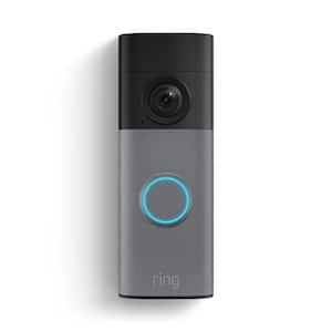 Battery Doorbell 2K - Retinal 2K with Wide-Angle Video, up to 6x Enhanced Zoom, 2-Way Talk - Speckled Gray