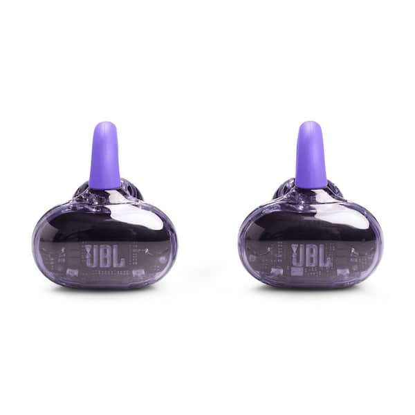 JBL Sound Gear Clips TWS Purple Wireless BT Earbud and In-Ear