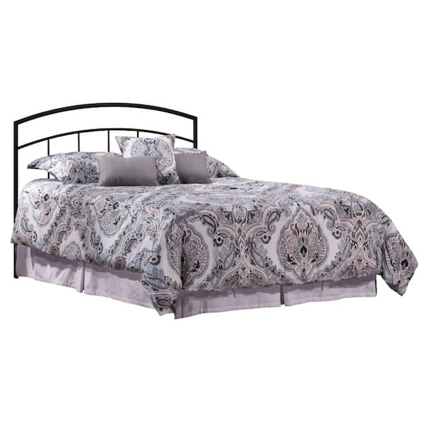 Hillsdale Furniture Julien Black Textured Full/Queen Headboard with Bed Frame