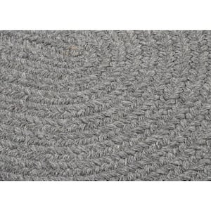Edward Gray 2 ft. x 4 ft. Oval Braided Area Rug