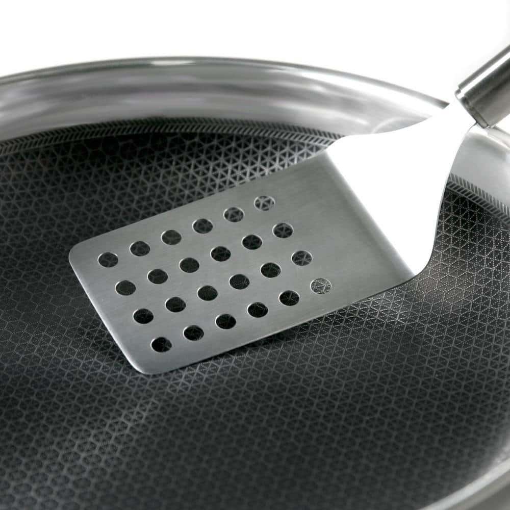 12.5-Inch Stainless Steel Quick Release Wok with Helper Handle