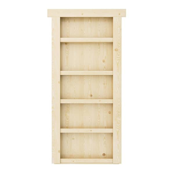 ARK DESIGN 36 in. x 80 in. Assembled Universal/Reversible Solid Core ...