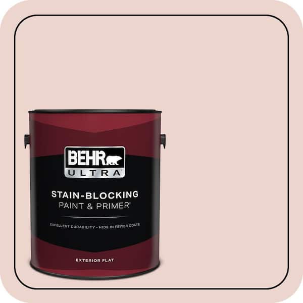 BEHR ULTRA 1 gal. #S170-1 Ole Pink Flat Exterior Paint & Primer