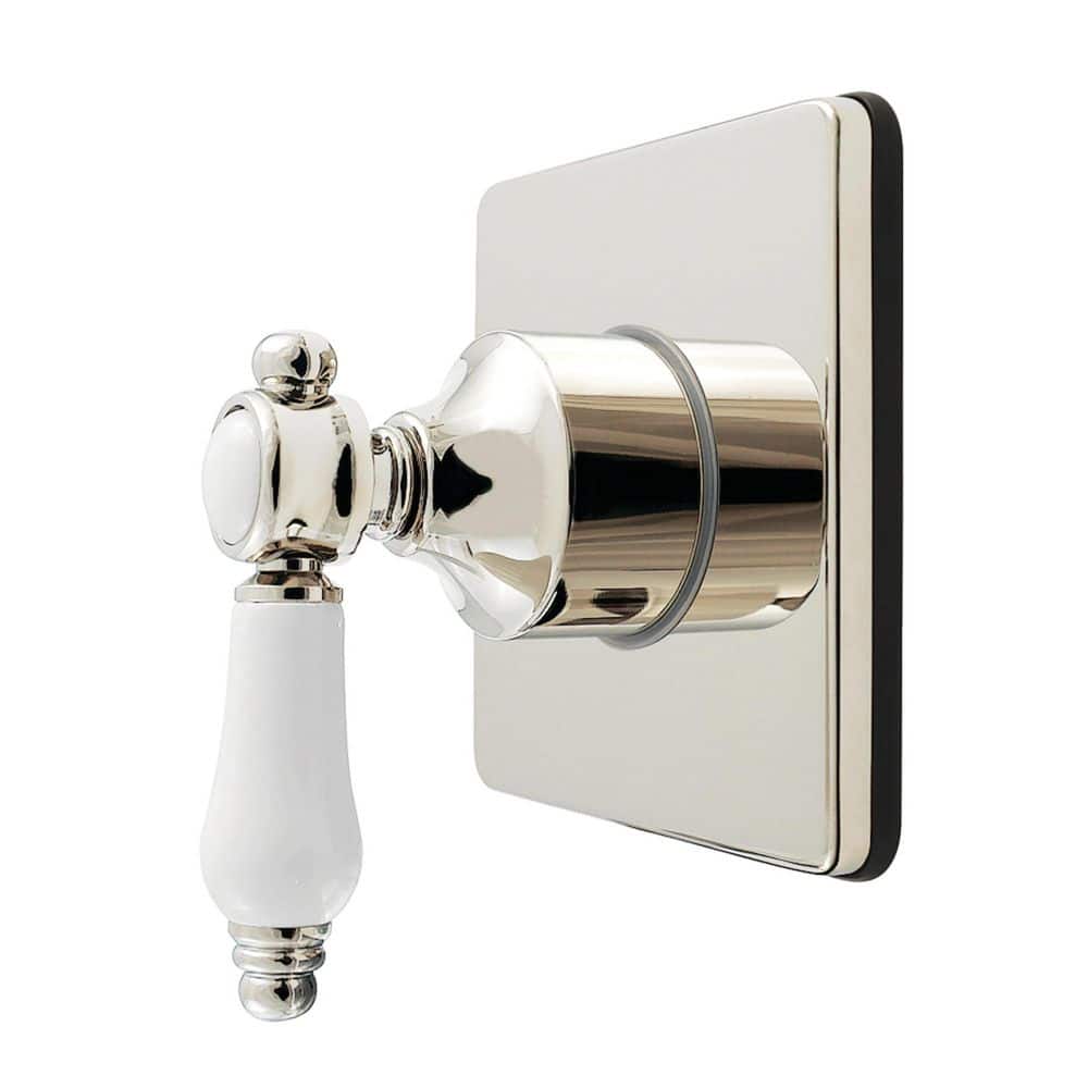 Bel-Air 3/4 in. Single-Handle 1-Hole Wall Mount 6-Way Diverter Valve with Trim Kit in Polished Nickel price history on PriceWatchPro