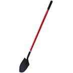 45 in. Fiberglass Handle Square Shovel with D-Handle