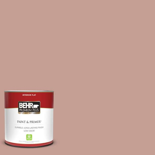 BEHR MARQUEE 1 qt. #S170-4 Retro Pink One-Coat Hide Matte Interior