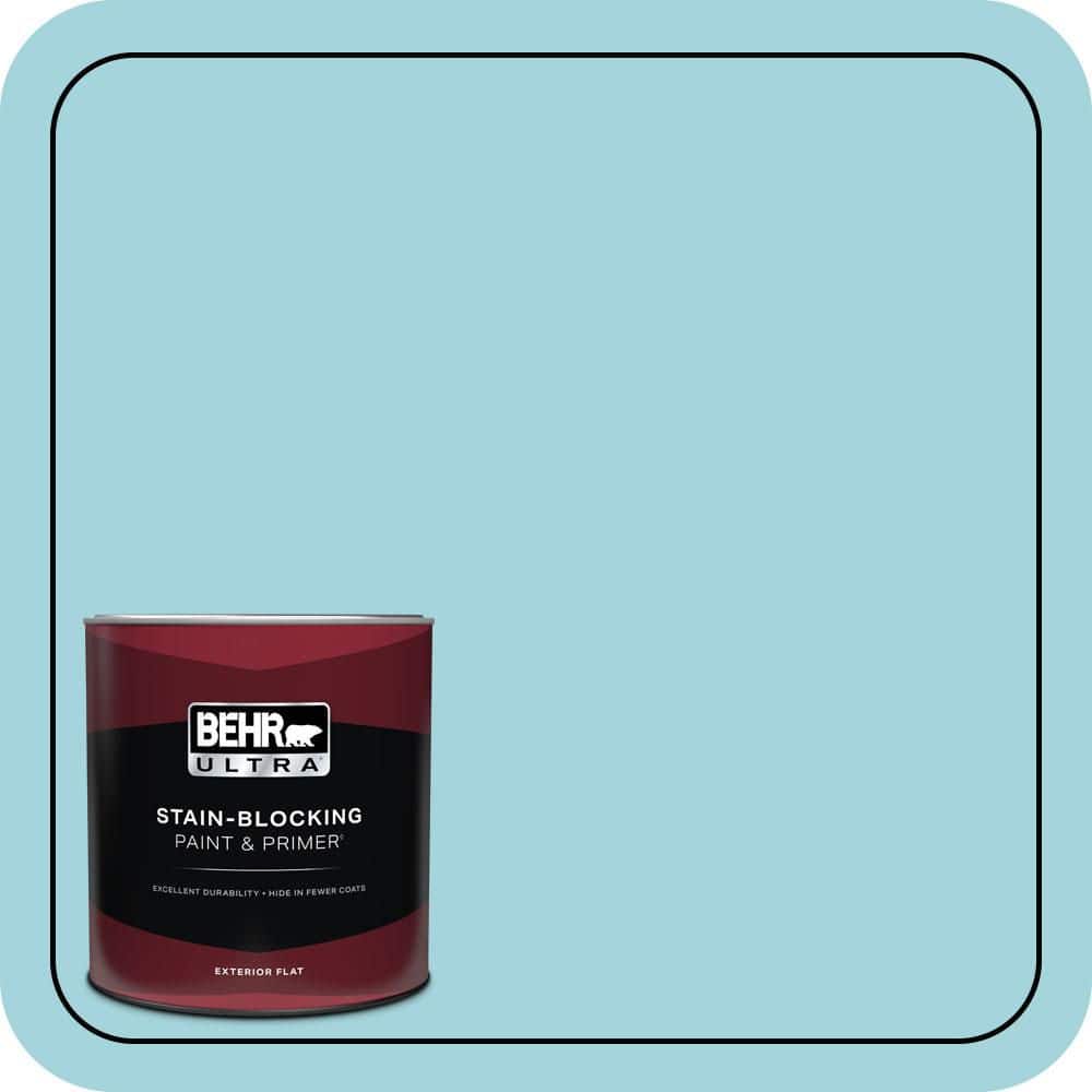 1 qt. #M470-3 Midwinter Mist Flat Exterior Paint & Primer price history on PriceWatchPro
