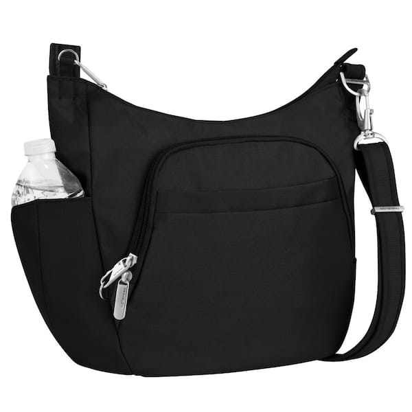 Small Cross Body Bag for Women with Anti-Theft Lock Vegan Nylon