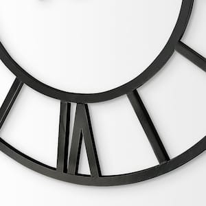 Stoke 54 in. Round Giant Oversized Industrial Wall Clock
