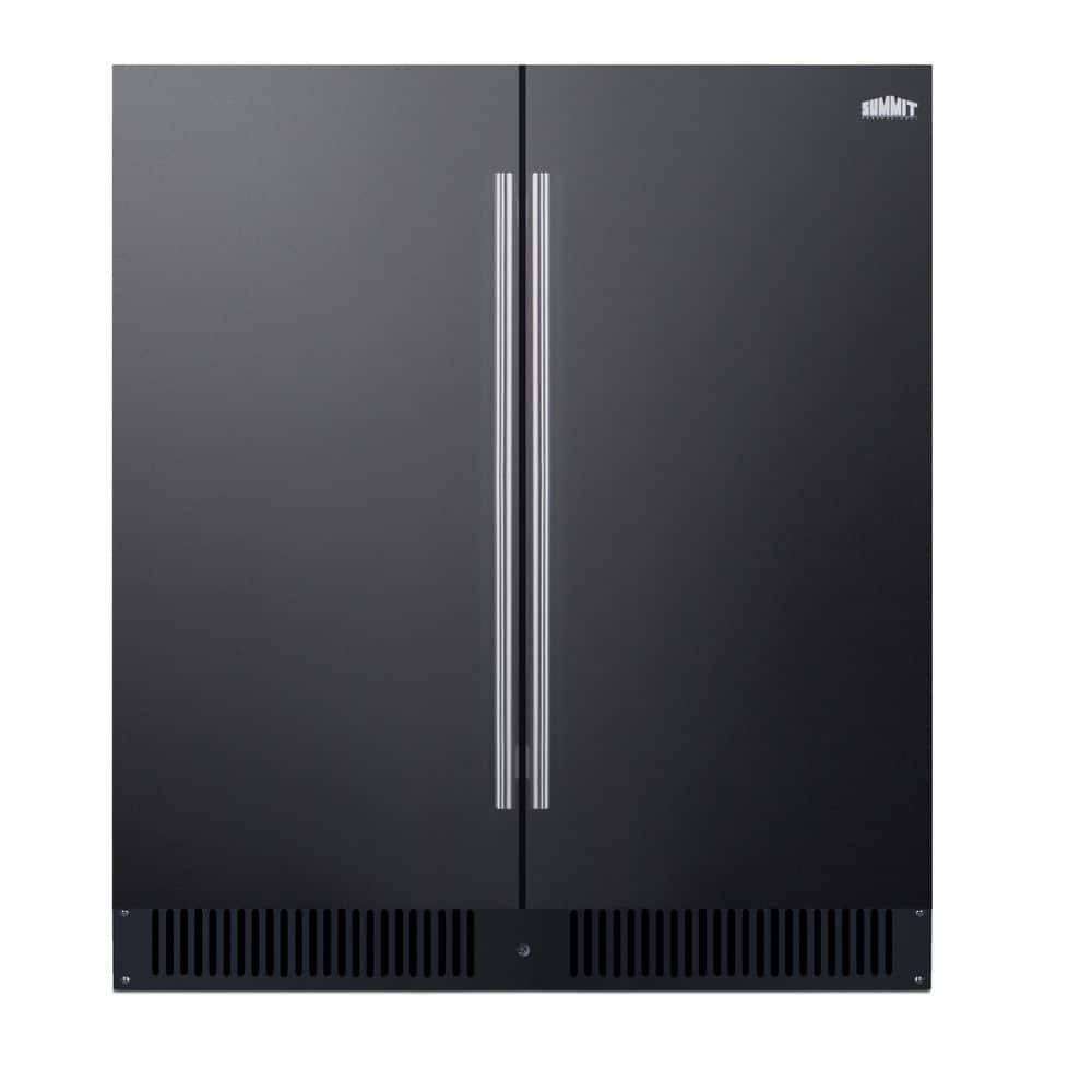 Summit Appliance 30 in. 5.1 cu. ft. Built-In Side by Side