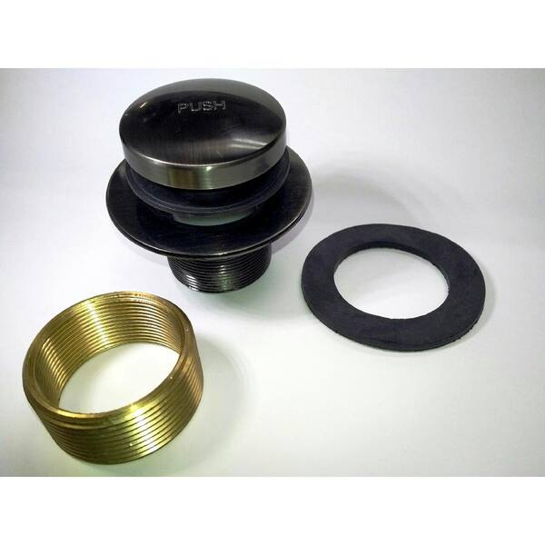 JAG PLUMBING PRODUCTS Deco 1-1/2 in. or 1-3/8 in. Tub/Shower Trim Kit in Antique Chrome