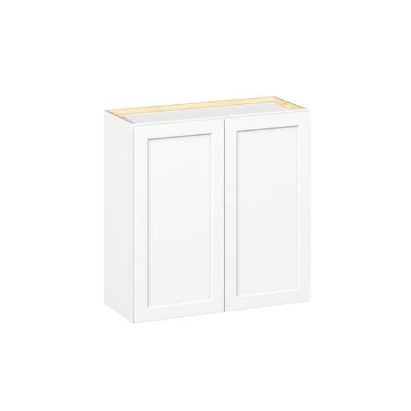 Emerson Pure White Wall 2 Door Ready to Assemble Kitchen Cabinet (30 in. W x 30 in. H x 12 in. D)