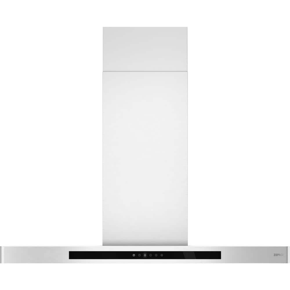 Zephyr Vista 36 in. Shell Only Wall Mount Range Hood with LED Lights in  Stainless Steel DVS-E36ASSX - The Home Depot