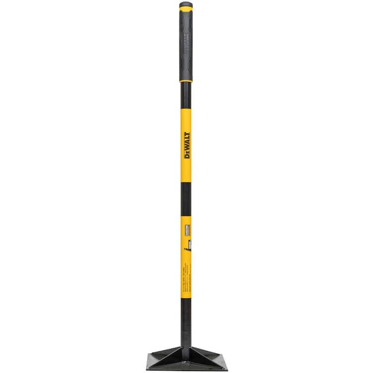 DEWALT 44.88 in. Black Steel Tamper