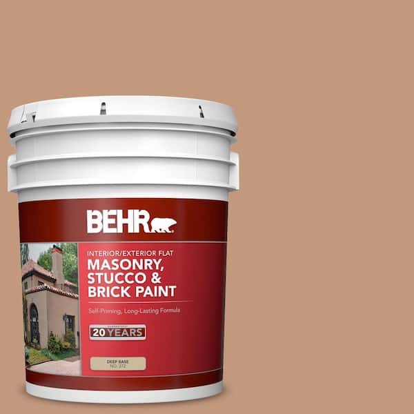 5 gal. #PPU3-12 Egyptian Pyramid Flat Interior/Exterior Masonry, Stucco and Brick Paint