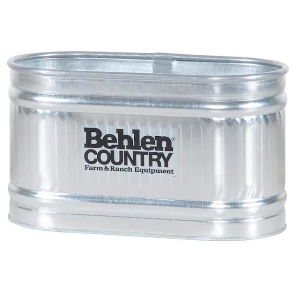 Behlen 2 ft. x 2 ft. x 4 ft. Double Life 20-Gauge Bottom Round End Tanks