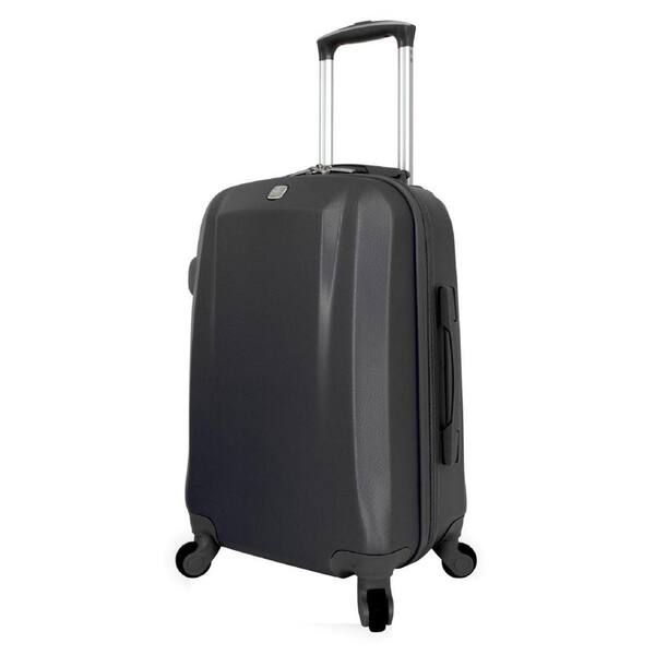 SWISSGEAR 19 in. Upright Hardside Spinner Suitcase in Black