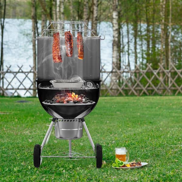 Reviews for onlyfire Grill Cooking Smoking Attachment, Rib Hanging