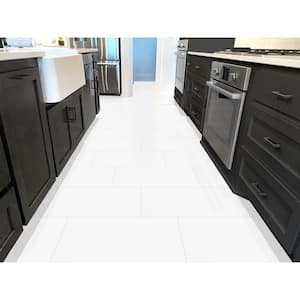 White 12 in. x 24 in. Matte Porcelain Floor and Wall Tile (48-Cases/558.72 sq. ft./Pallet)