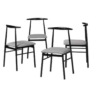 Arnold Grey and Black Dining Chair (Set of 4)