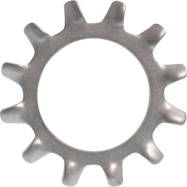 Hillman 1/4 in. Stainless Steel External Tooth Lock Washer (50-Pack)