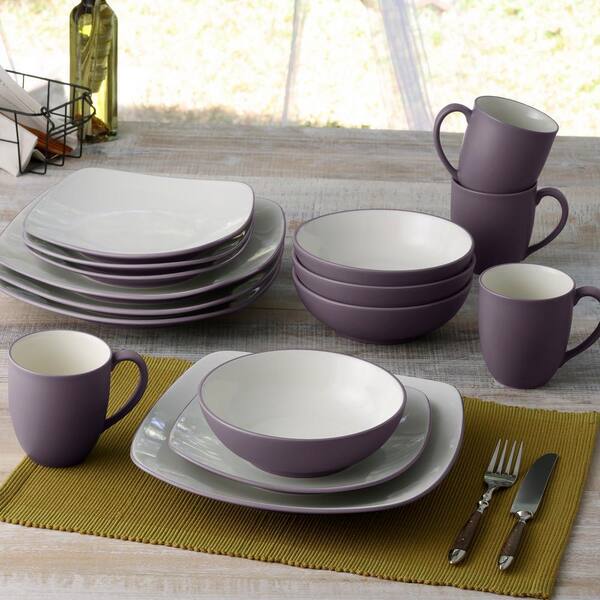 Noritake Colorwave Plum 7 in., 22 fl. oz. (Purple) Stoneware