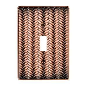 Copper 1-Gang Toggle Wall Plate (1-Pack)