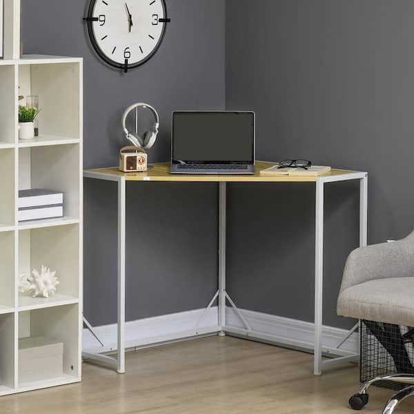 Homcom Home Office Desk, Computer Desk For Small Spaces, Writing