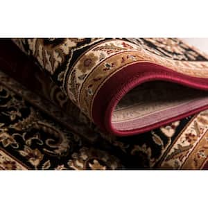 Majestic Red 2 ft. 3 in. x 10 ft. Traditional Runner Area Rug Transitional